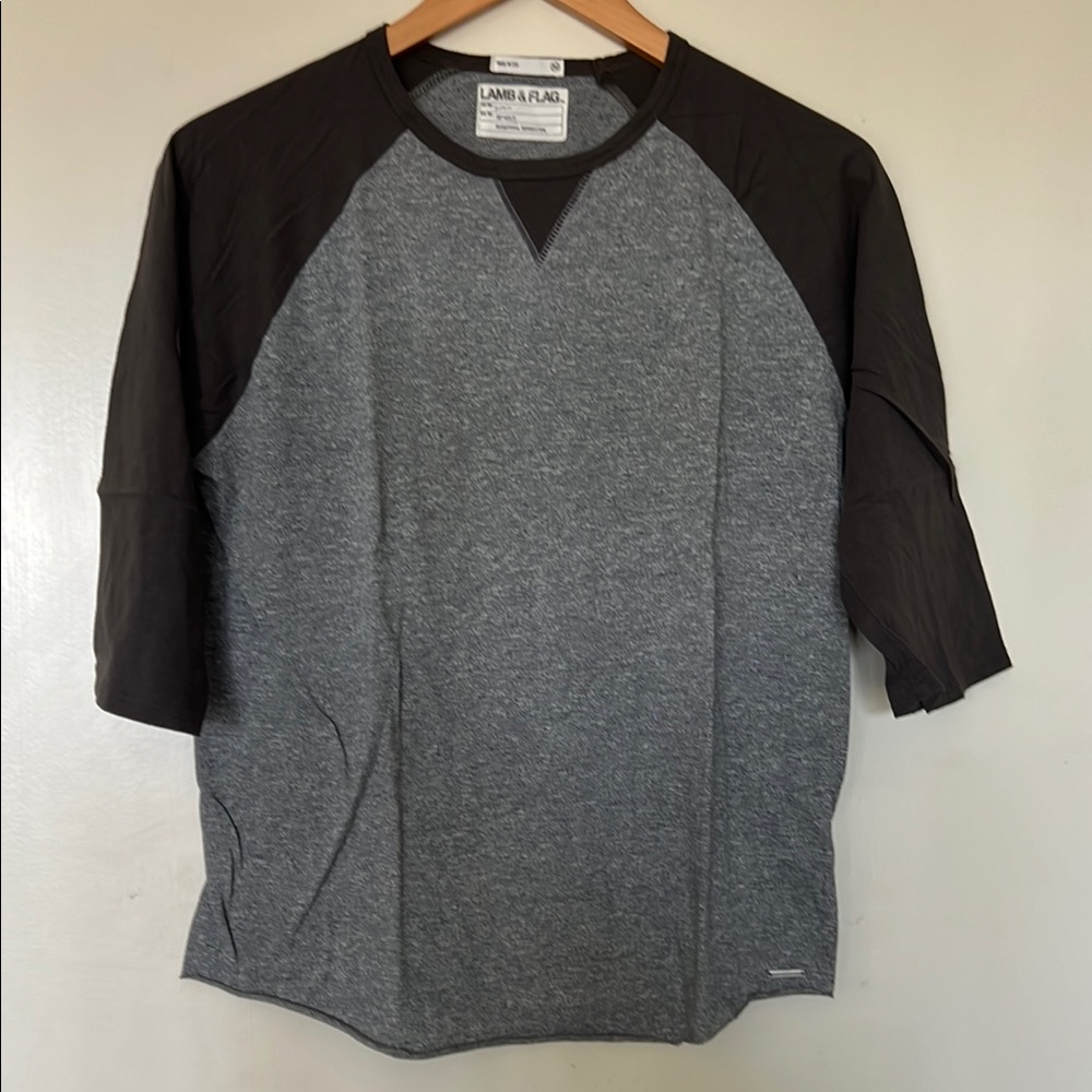 Lamb & Flag Baseball Tee